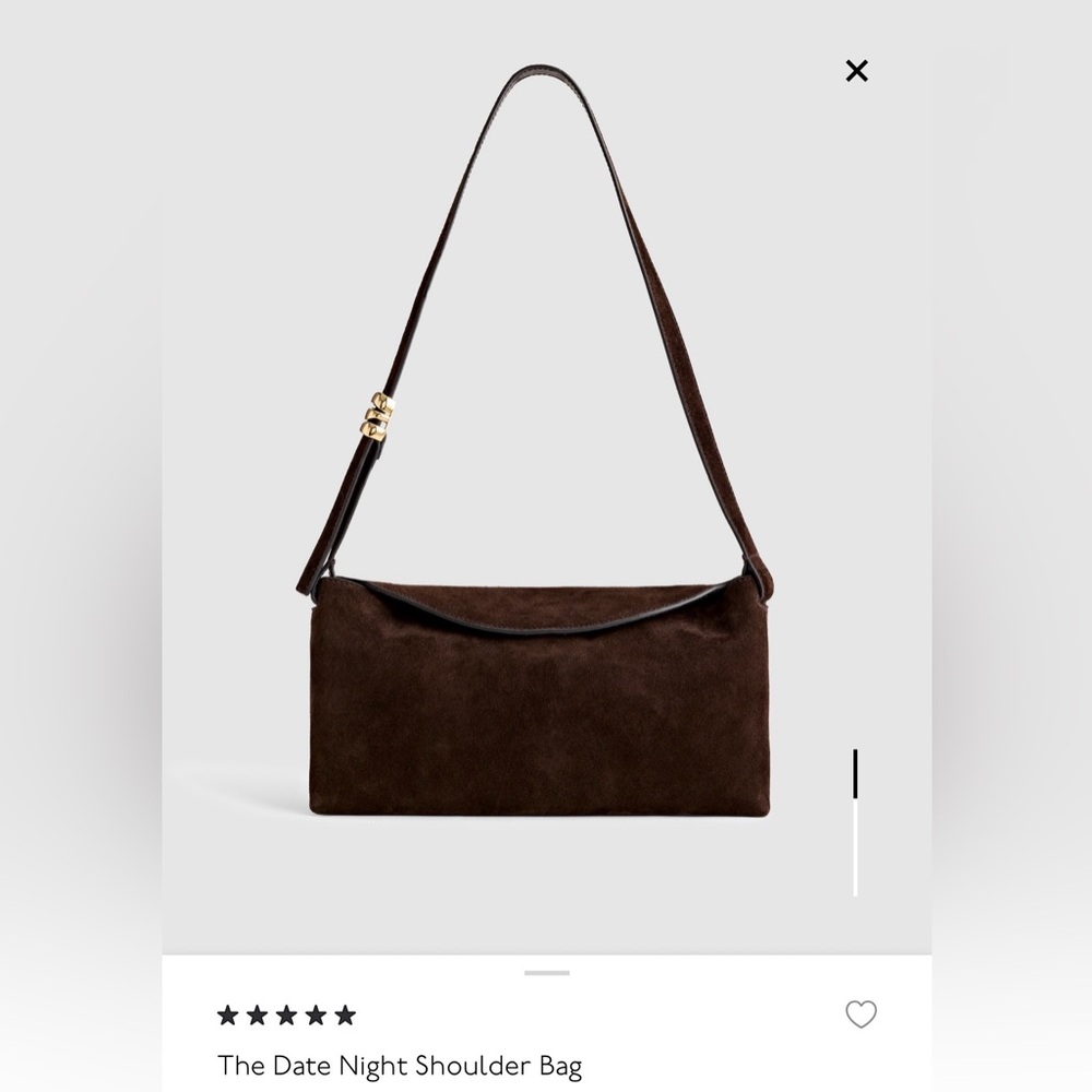 Madewell Brown Suede Shoulder Bag